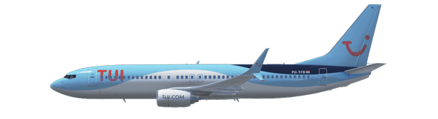 Boeing 737-800 in TUI livery
